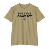 Built For Conflict - Gift for Entrepreneurs, Inspirational Apparel, Casual Wear, Back to School, [...]