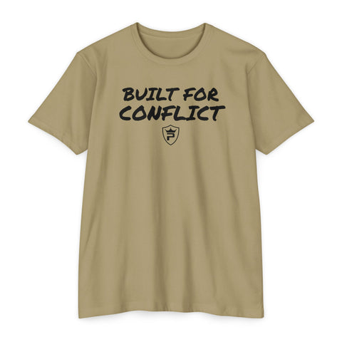 Built For Conflict - Gift for Entrepreneurs, Inspirational Apparel, Casual Wear, Back to School, [...]