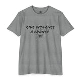 Graphic T-Shirt — “Give Violence a Chance” / Back: “Curb Stomp Your Local Pedophile”