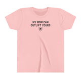 "MY MOM CAN OUTLIFT YOURS" Youth Tee