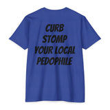 Graphic T-Shirt — “Give Violence a Chance” / Back: “Curb Stomp Your Local Pedophile”