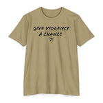 Give Violence A Chance - Gift for Entrepreneurs, Inspirational Apparel, Casual Wear, Back to School, [...]