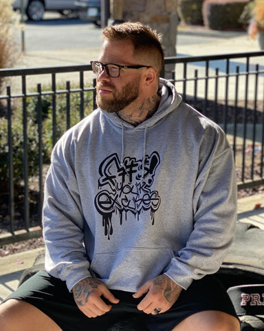 Grey "F$#! Your Excuses" Hoodie